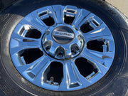 18" Ford F-250 F-350 OEM rims wheels 10097 tires GOODYEAR A/T Texas Truck Tire