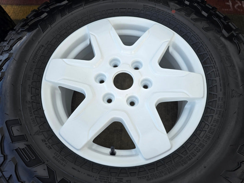 (5) 17" Ford Bronco wheels rims 95292 10383 SASQUATCH Ranger 2024 2025 2026 NEW Texas Truck Tire
