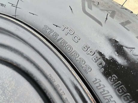 22" Chevy GMC Transport Steel OEM wheel rim Sierra Silverado Escalade tire NEW Texas Truck Tire