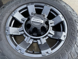 20" Ford F-250 F-350 OEM 10296 10485 Lariat wheels rims 2023 2024 2025 2026 TOYO Texas Truck Tire