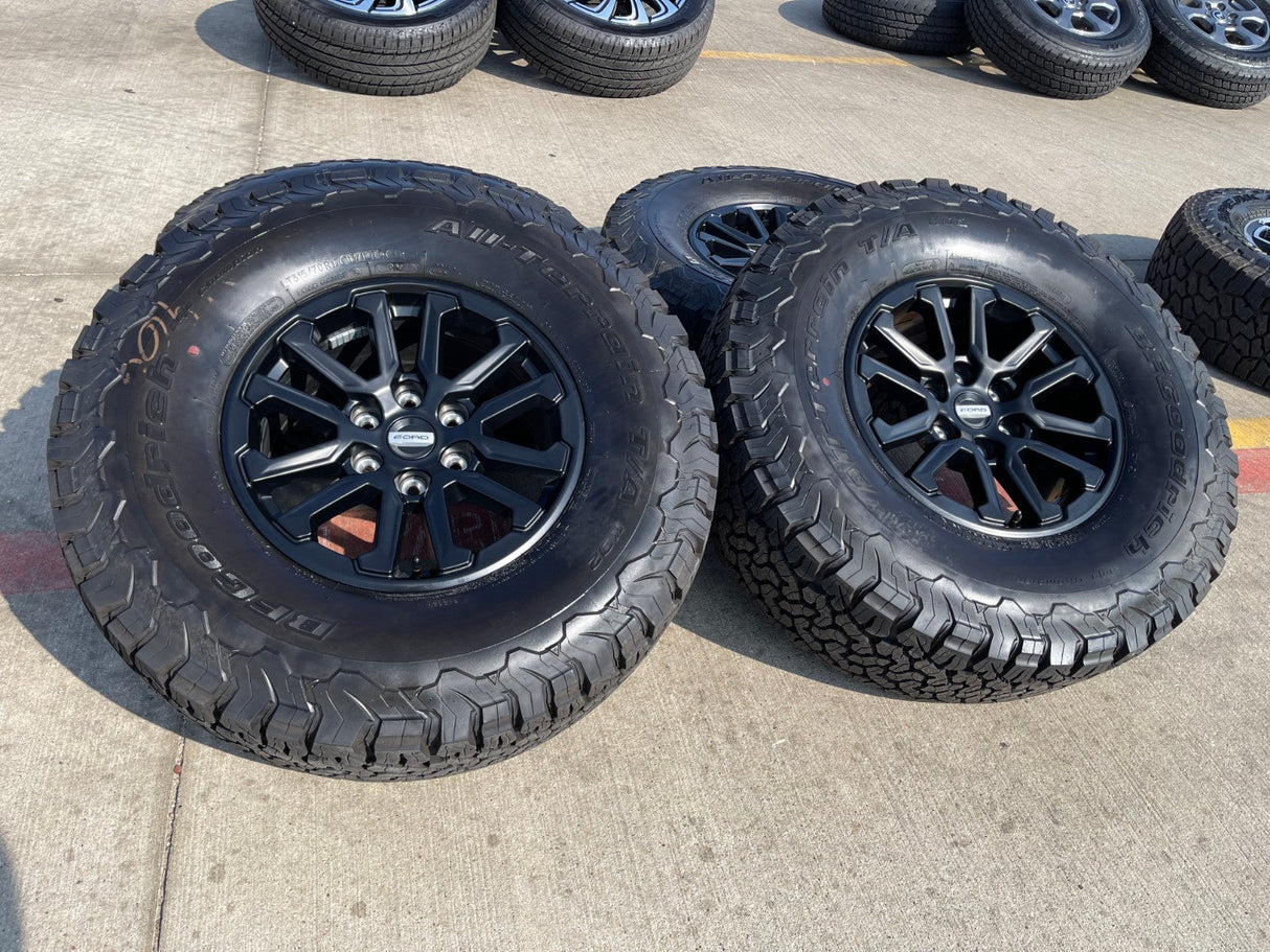 17" Ford F-150 Raptor OEM 10611 rims wheels Bronco 2024 2025 2026 NEW BFG Texas Truck Tire