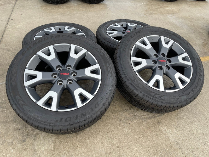 20" Toyota 4Runner TRD OEM 94198 wheels rims Tundra Sequoia 2025 2026 NEW Texas Truck Tire