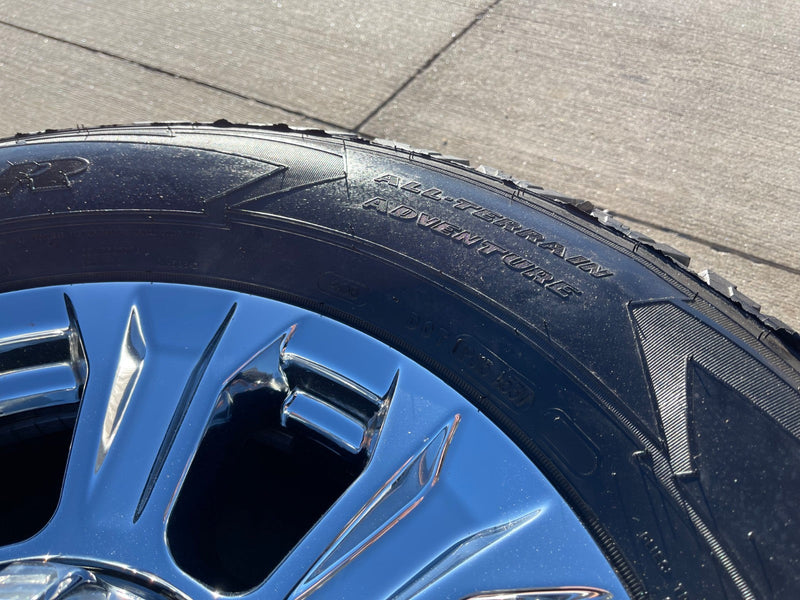 18" Ford F-250 F-350 OEM rims wheels 10097 tires GOODYEAR A/T Texas Truck Tire