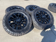 20" Chevy Silverado Trail Boss GMC AT4 2500 OEM 94030 wheels rims BFG KO3 Texas Truck Tire