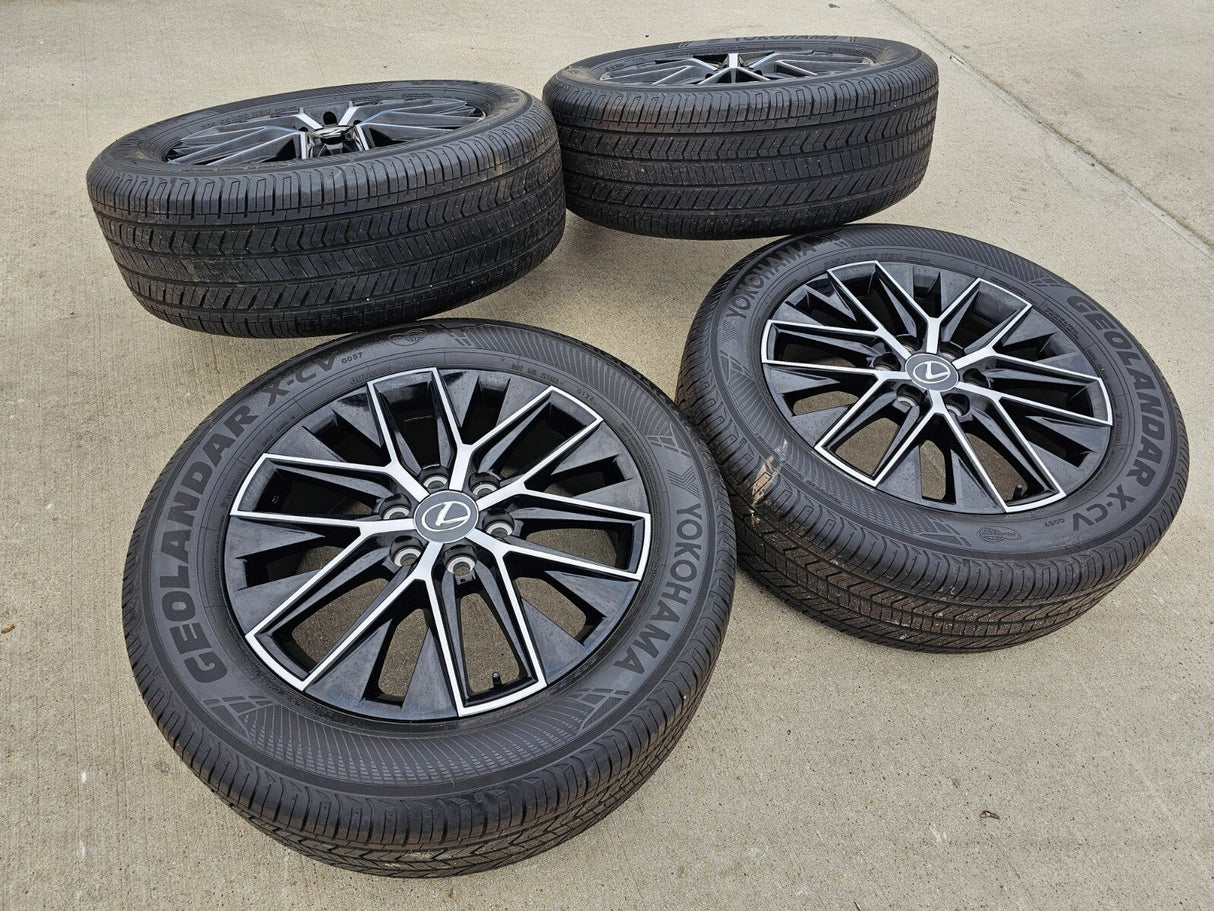 20" Lexus GX550 OEM wheels rims Toyota Land Cruiser Tundra 10545 LX600 2025 NEW Texas Truck Tire