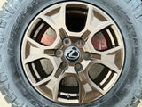 18" Lexus GX550 OEM 10544 wheels rims BRONZE Toyota Land Cruiser Tundra NEW Texas Truck Tire