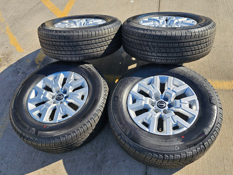 17" Nissan Frontier OEM Desert Runner 62832 wheels rims 2025 2026 NEW MICHELIN Texas Truck Tire