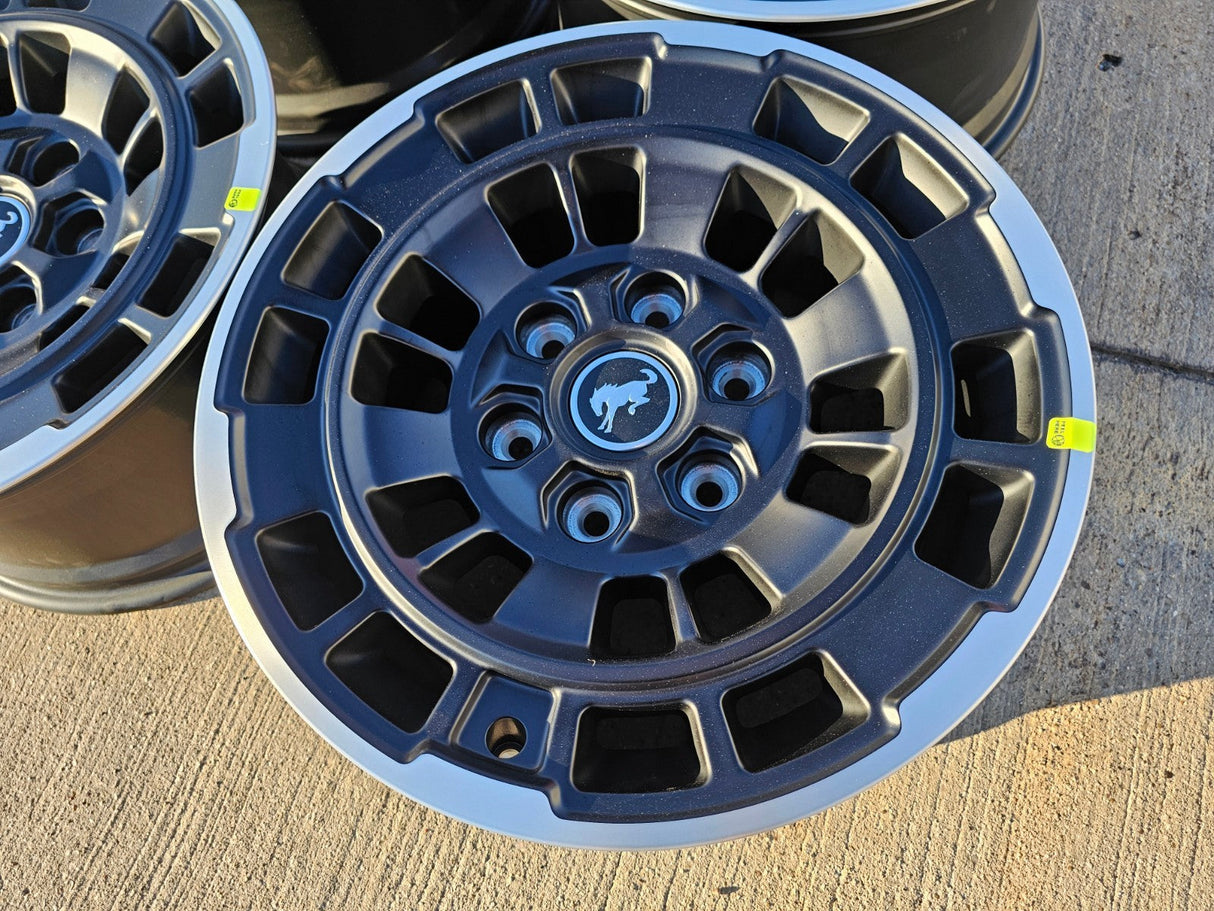 (4) 17" Ford Bronco wheels rims OEM 22025 Ranger 2023 2024 2025 2026 NEW Texas Truck Tire