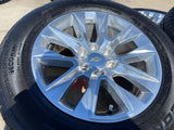 20" Chevy Tahoe Silverado LTZ 5920 OEM wheels rims Yukon 2025 2026 CONTINENTAL Texas Truck Tire