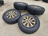 18" Toyota Land Cruiser OEM TRD wheels rims 95952 Tundra Sequoia BRONZE NEW Texas Truck Tire