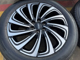 22" Lincoln Navigator OEM 10666 rims wheels BLACK LABEL 2025 2026 BRIDGESTONE Texas Truck Tire