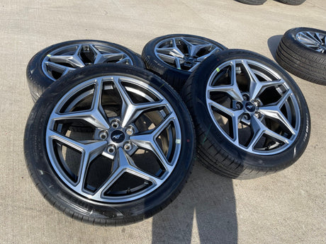 19" Ford Mustang GT Performance Track Pack OEM 10599 10602  wheels rims NEW Texas Truck Tire
