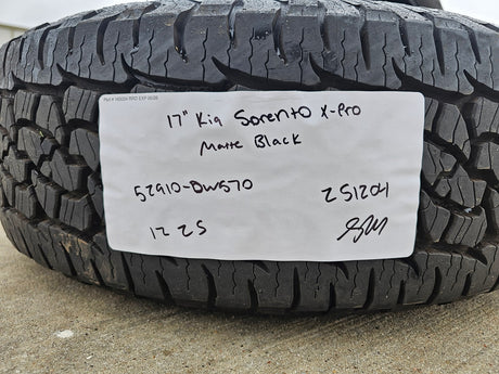 17" Kia Sorento X-PRO OEM wheels rims tires Telluride Sedona 2025 2026 BFG NEW Texas Truck Tire