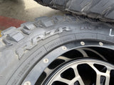 18" 18x9 Fuel Crush D561 Jeep Wrangler wheels rims 5x114.3 5x4.5 5x5 5x127 35" Texas Truck Tire