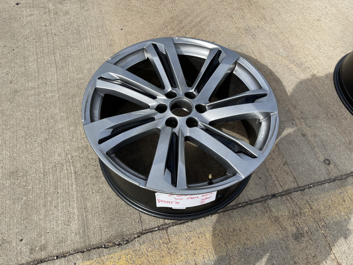 (1) 24" Cadillac Escalade V Platinum OEM wheel rim spare 2024 2025 2026 Texas Truck Tire