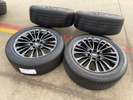 22" Cadillac Escalade V Platinum OEM 4883 95479 wheels rims 2024 2025 2026 NEW V Texas Truck Tire