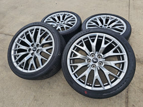 20" Ford Mustang GT OEM 10609 wheels rims tires 2020 2021 2022 2023 2024 2025 Texas Truck Tire