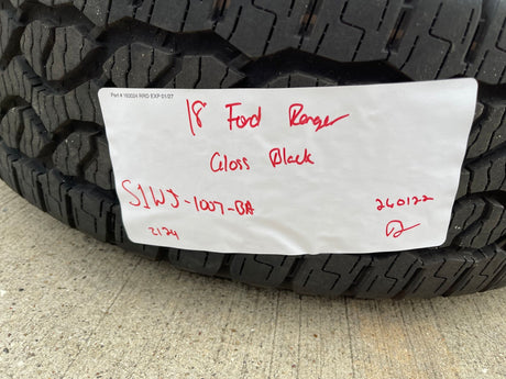 18" Ford Ranger OEM wheels rims tires Bronco black 2023 2024 2025 2026 NEW Texas Truck Tire
