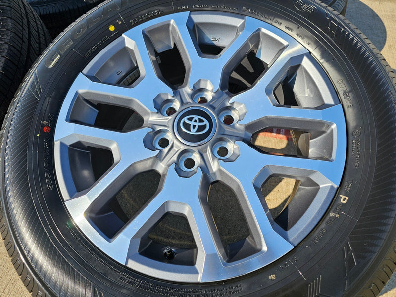 20" Toyota Tundra TSS TRD OEM wheels rims 95359 75277 Sequoia 2024 2025 2026 NEW Texas Truck Tire