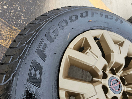 17" Nissan Frontier OEM BRONZE Desert Runner 62832 wheels rims 2025 2026 NEW Texas Truck Tire