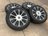 22" Cadillac Escalade Platinum OEM 4876 95167 wheels rims 2023 2024 2025 NEW Texas Truck Tire