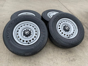 16" Ford Bronco steel wheels rims tires 10226 Ranger 2021 2022 2023 2024 2025 Texas Truck Tire