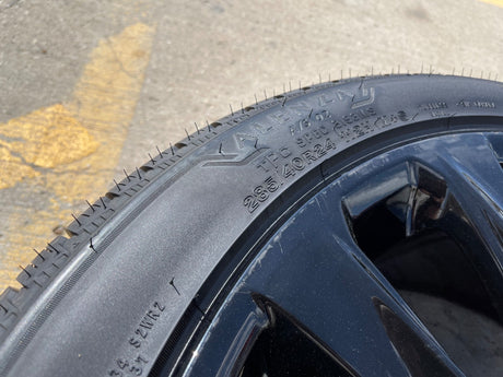 24" Cadillac Escalade V OEM ONYX wheel rim spare 2023 2024 2025 2026 DISCOUNTED Texas Truck Tire