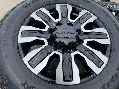20" GMC Sierra DENALI ULTIMATE 2500 3500 OEM wheels rims 5958 14138 tires Texas Truck Tire