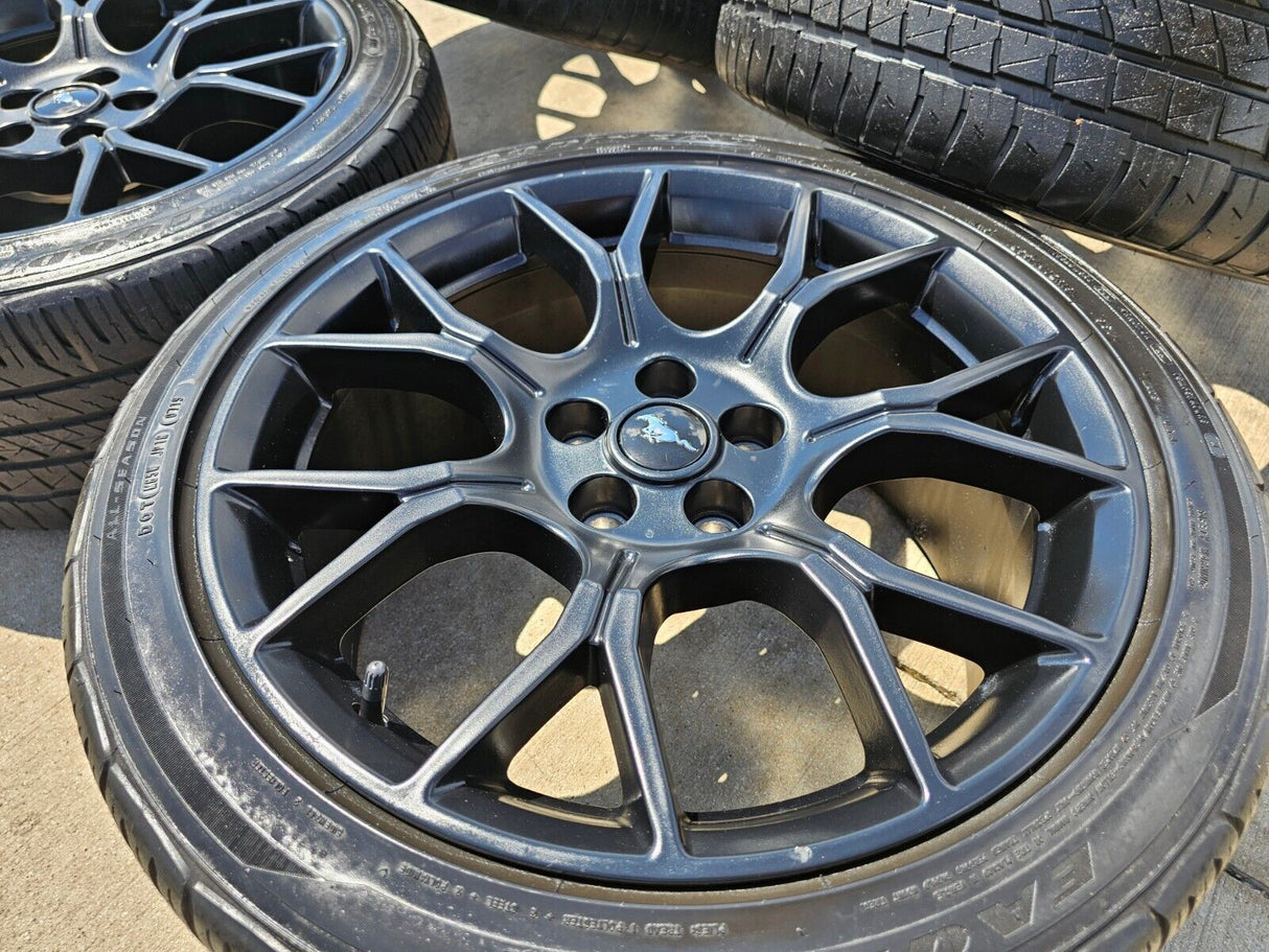 19" Ford Mustang Stealth GT OEM wheels rims 10163 tires Texas Truck Tire