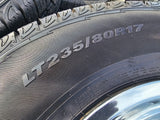 17" Dodge Ram 3500 Dually Laramie 8x200 wheels rims 2703 2704 OEM 2024 2025 NEW Texas Truck Tire