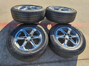 18" Chevy Blazer Traverse GMC Acadia OEM 14083 wheels rims tires PIRELLI Texas Truck Tire