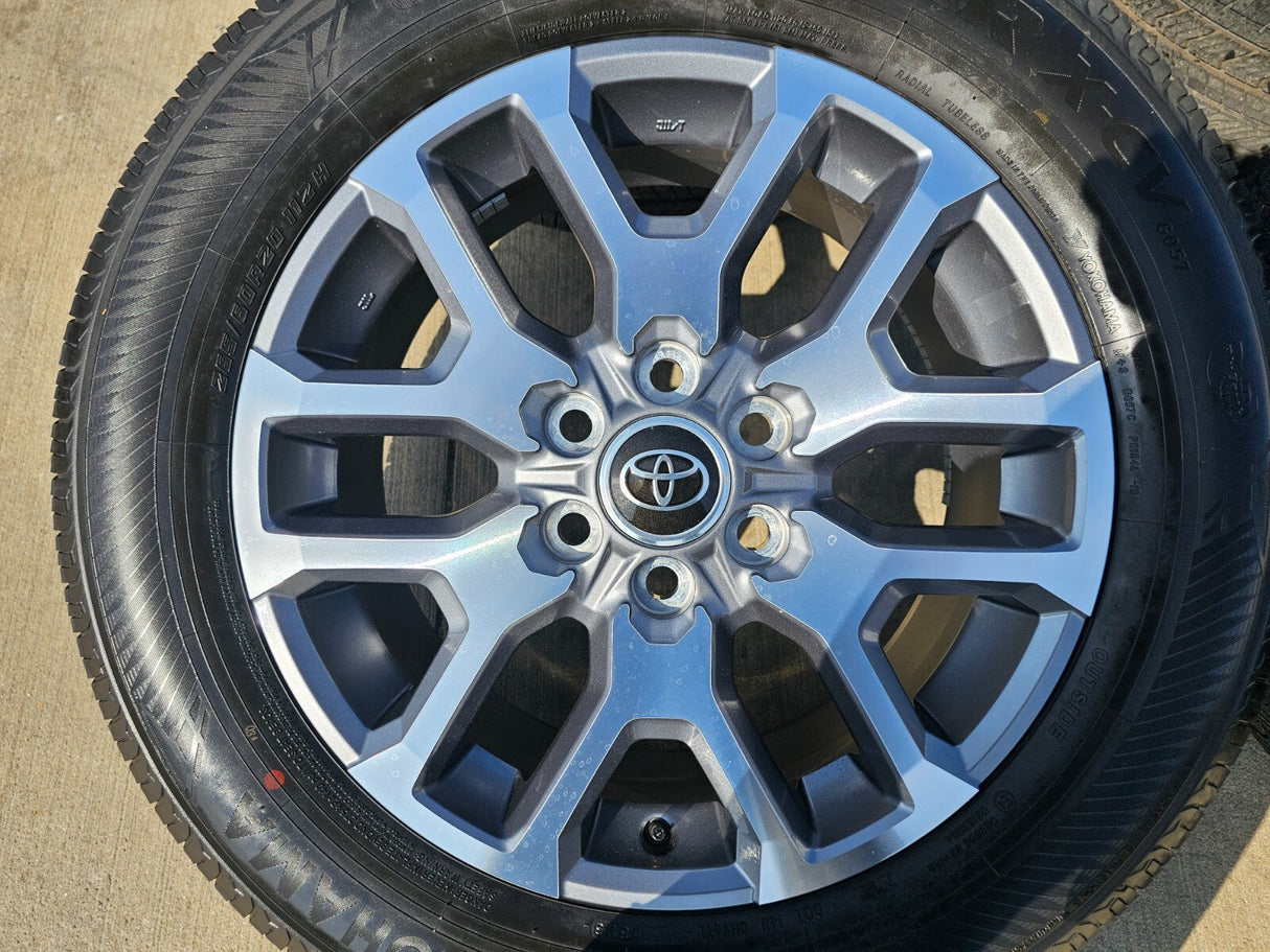 20" Toyota Tundra TSS TRD OEM wheels rims tires 95359 Sequoia 75277 Texas Truck Tire