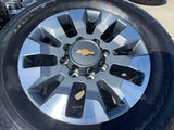 20" GMC Sierra Chevy Silverado 2500 3500 OEM 5960 5947 wheels rims BRIDGESTONE Texas Truck Tire
