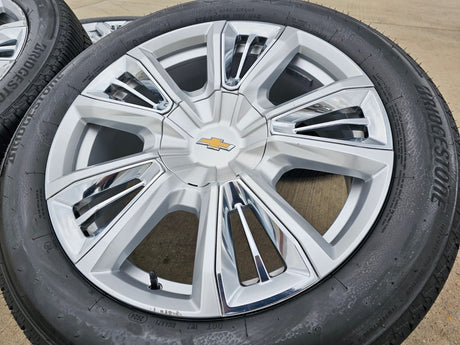 22" Chevy Tahoe RST Premier OEM wheels rims 14046 96951 Silverado Suburban Texas Truck Tire
