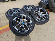 19" BMW OEM 5 Series wheels rims 86710 5x112 G60 i5 2024 2025 2026 NEW GOODYEAR Texas Truck Tire