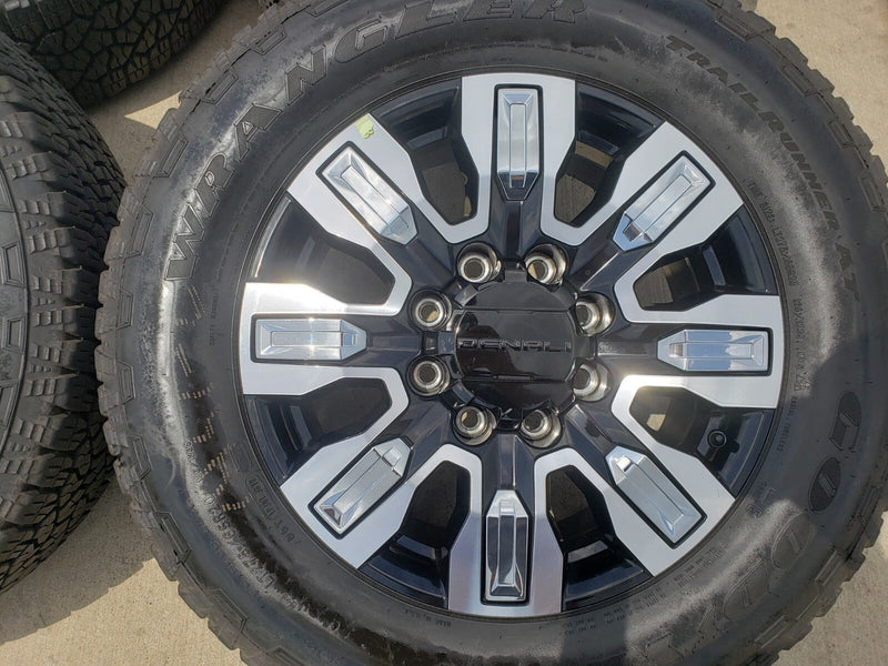 20" GMC Sierra 2500 3500 OEM wheels rims 5958 14138 Chevy Silverado tires Texas Truck Tire