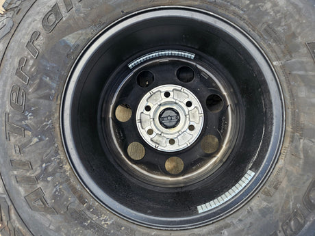 17" Ford F-150 Raptor OEM BEADLOCK 10612 rims wheels BFG KO2 37" NEW Texas Truck Tire