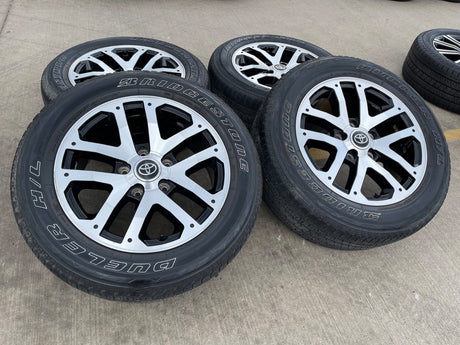 20" Toyota Tundra TSS TRD T Force OEM wheels rims 5x150 tires Texas Truck Tire