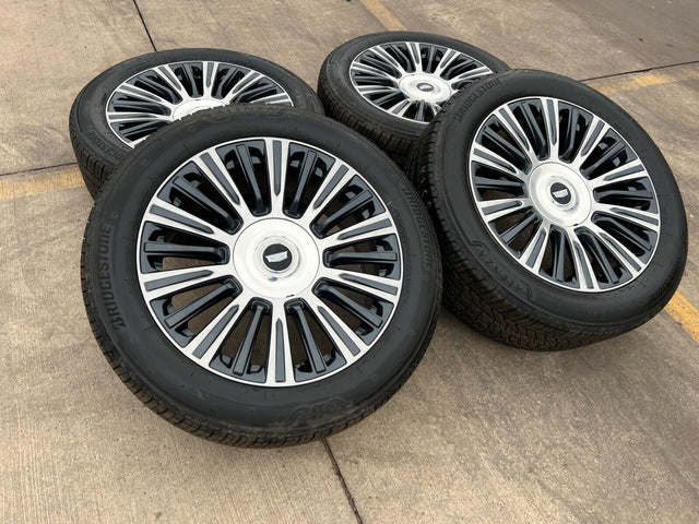 22" Cadillac Escalade Platinum OEM 4876 95167 wheels rims 2022 2023 2024 NEW Texas Truck Tire