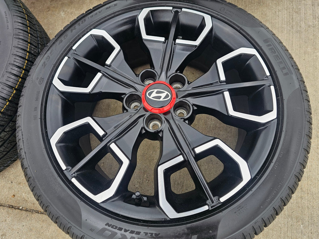 18" Hyundai Elantra Sonata Accent OEM Santa Cruz wheels rims 95231 180411 NEW Texas Truck Tire