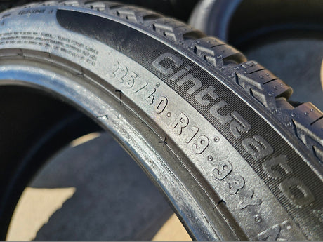 (4) 225/40/19 Pirelli Cinturato Weather Active tires M+S Texas Truck Tire