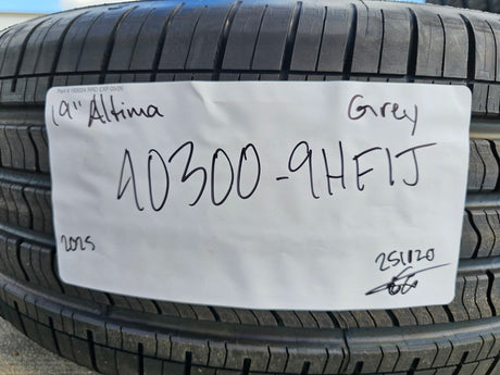 19" Nissan Altima SR Maxima OEM 62855 Infiniti wheels rims 2024 2025 2026 NEW Texas Truck Tire