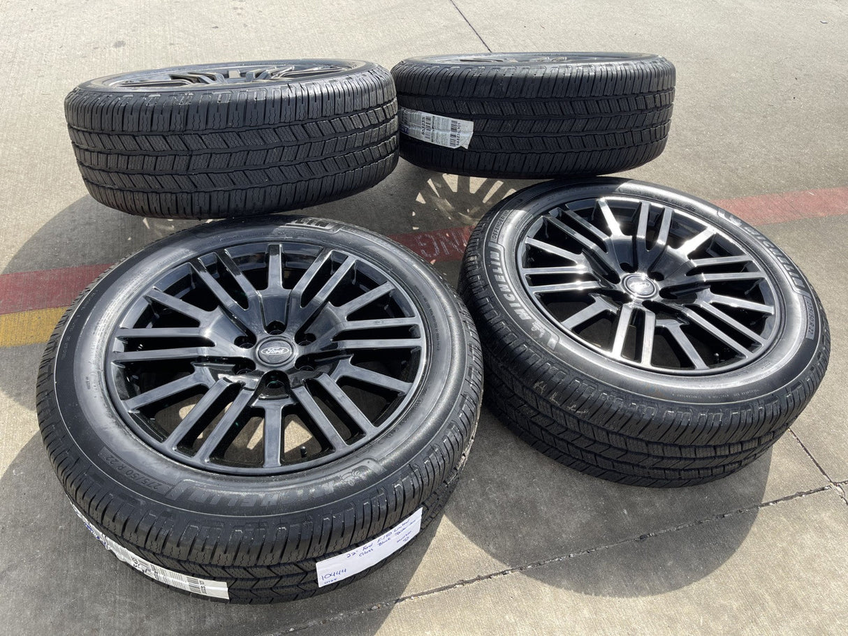22" Ford F-150 LIMITED Plus OEM rims wheels 10444 Expedition tires MICHELIN NEW Texas Truck Tire