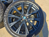 22" BMW X5 X6 X7 OEM 86534 86539 Series wheels rims tires CONTINENTAL Texas Truck Tire