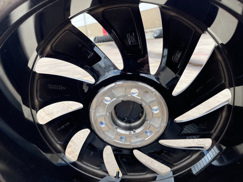 22" Lincoln Navigator OEM 10665 rims wheels BLACK LABEL 2025 2026 2027 NEW Texas Truck Tire