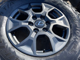 18" Toyota 4Runner Land Cruiser TRD Tundra OEM 10544 wheels rims GX550 NEW BFG Texas Truck Tire