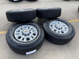 18" Chevy Silverado 2500 3500 OEM 5959 wheels rims MICHELIN LTX A/T2 NEW Texas Truck Tire