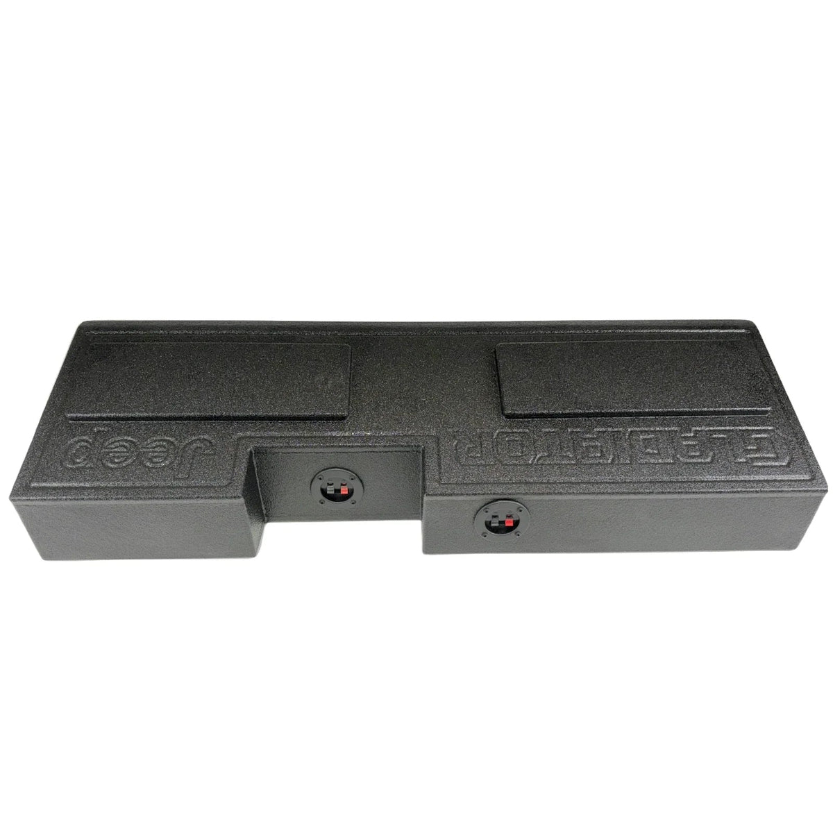 Jeep Gladiator 19-25 Subwoofer Box Quad 8 Front Fire Ported Under Rear Seat Moon Car Stereo