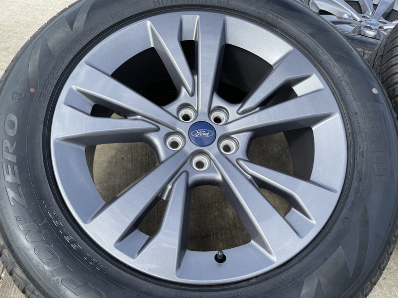 20" Ford Explorer Limited OEM rims wheels 10267 Aviator 2025 2026 NEW PIRELLI Texas Truck Tire