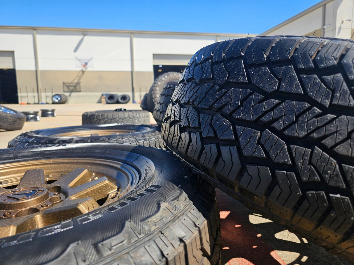 17" 4Runner Toyota Tacoma OEM BRONZE wheels rims FJ HANKOOK DYNAPRO A/T2 NEW Texas Truck Tire